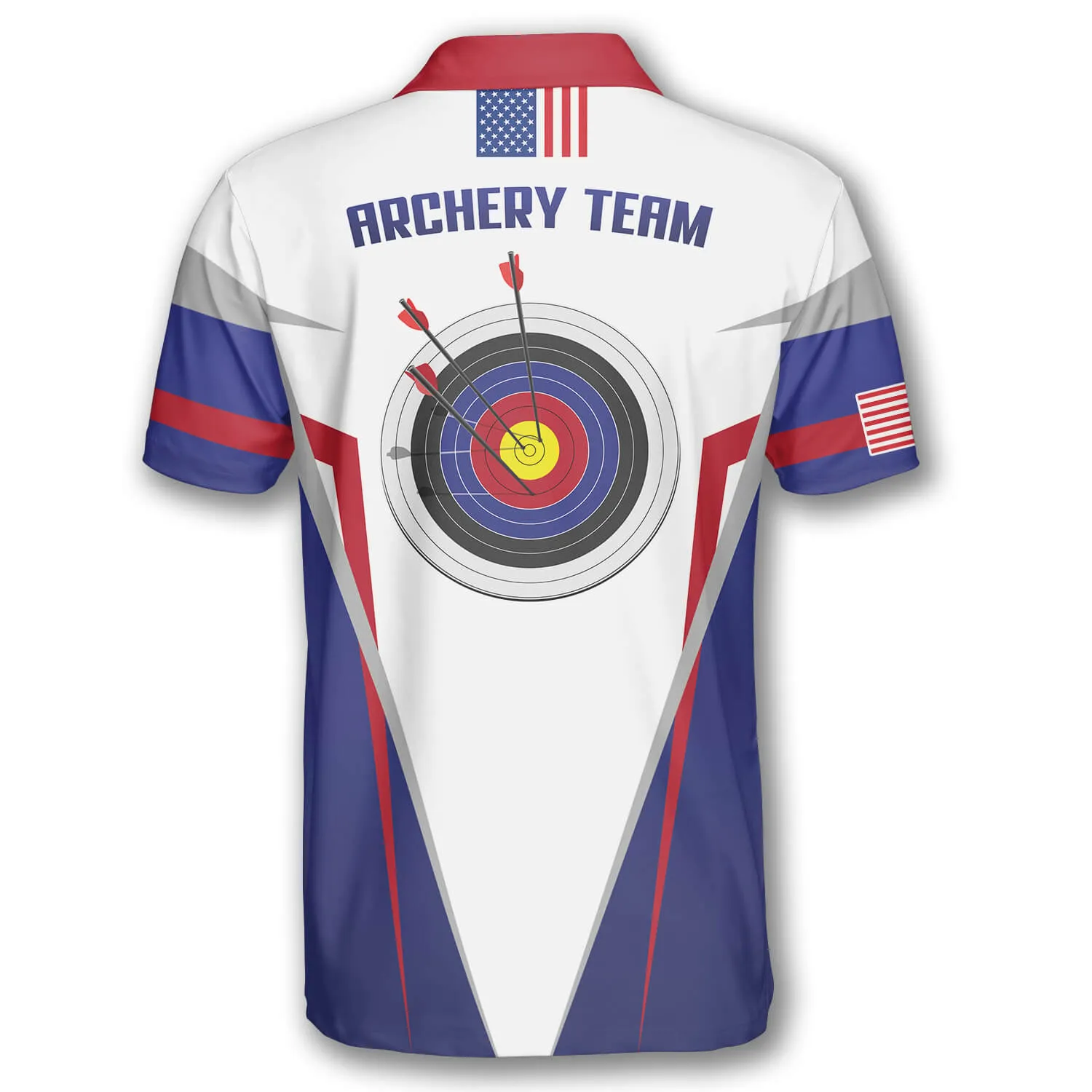 3D All Over Print American Flag Custom Archery Shirts for Men, Custom 3D Archery Shirts, Gift For Archery Lover