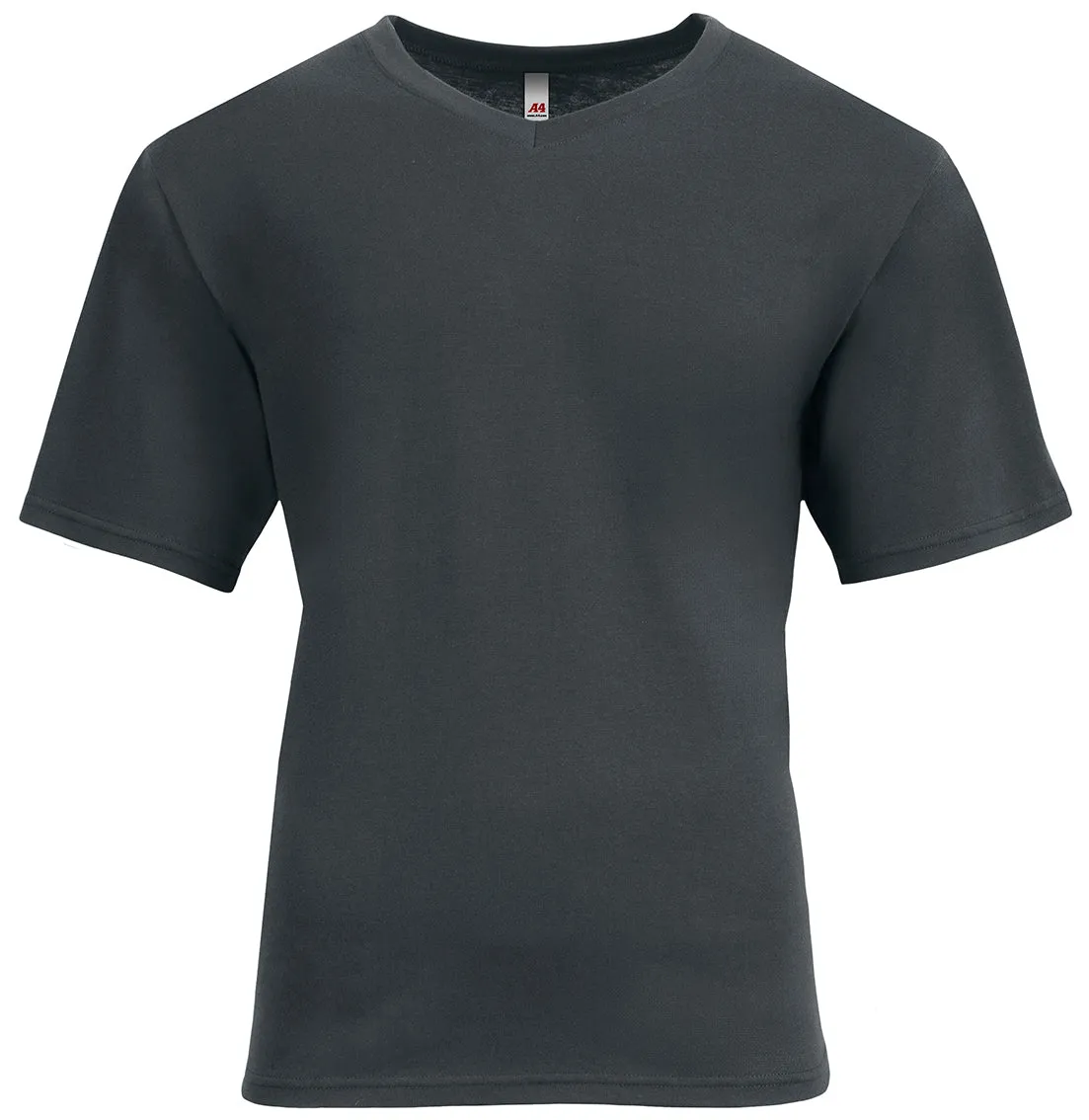 A4 Men's Softek Short Sleeve V-Neck