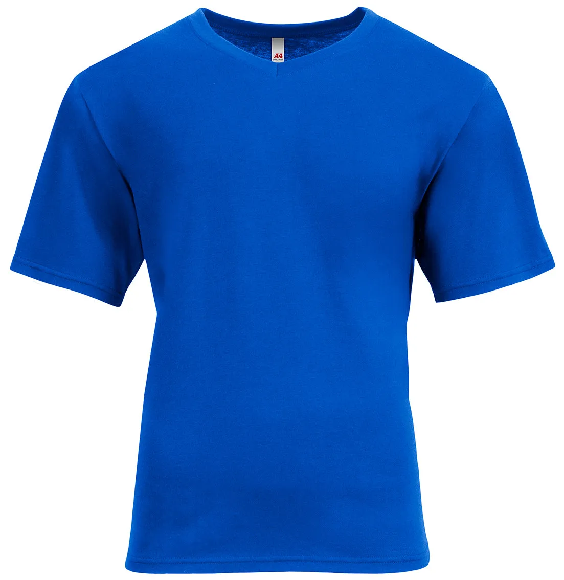 A4 Men's Softek Short Sleeve V-Neck