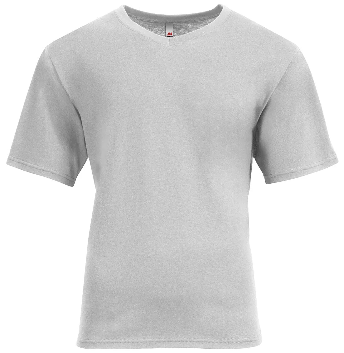 A4 Men's Softek Short Sleeve V-Neck