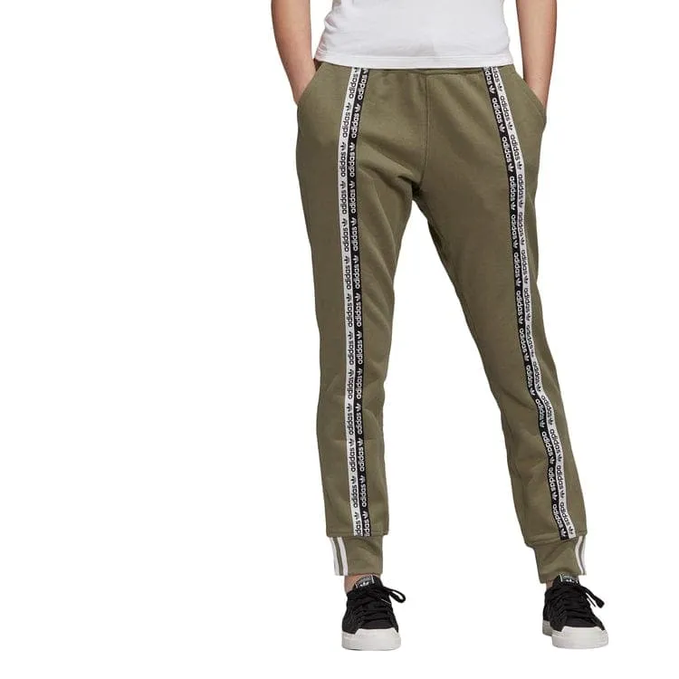 Adidas Logo Cuffed Sweatpants For Women