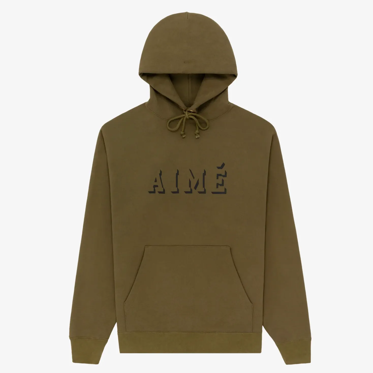 Aime Leon Dore Shadow Logo Capulet Olive Hoodie