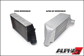 AMS ALP.09.09.0001-2 ALPHA PORSCHE 997.1 Intercooler system for STOCK Framed Turbos