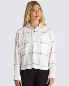 Antica Boxy Long Sleeve Shirt - Marshmallow