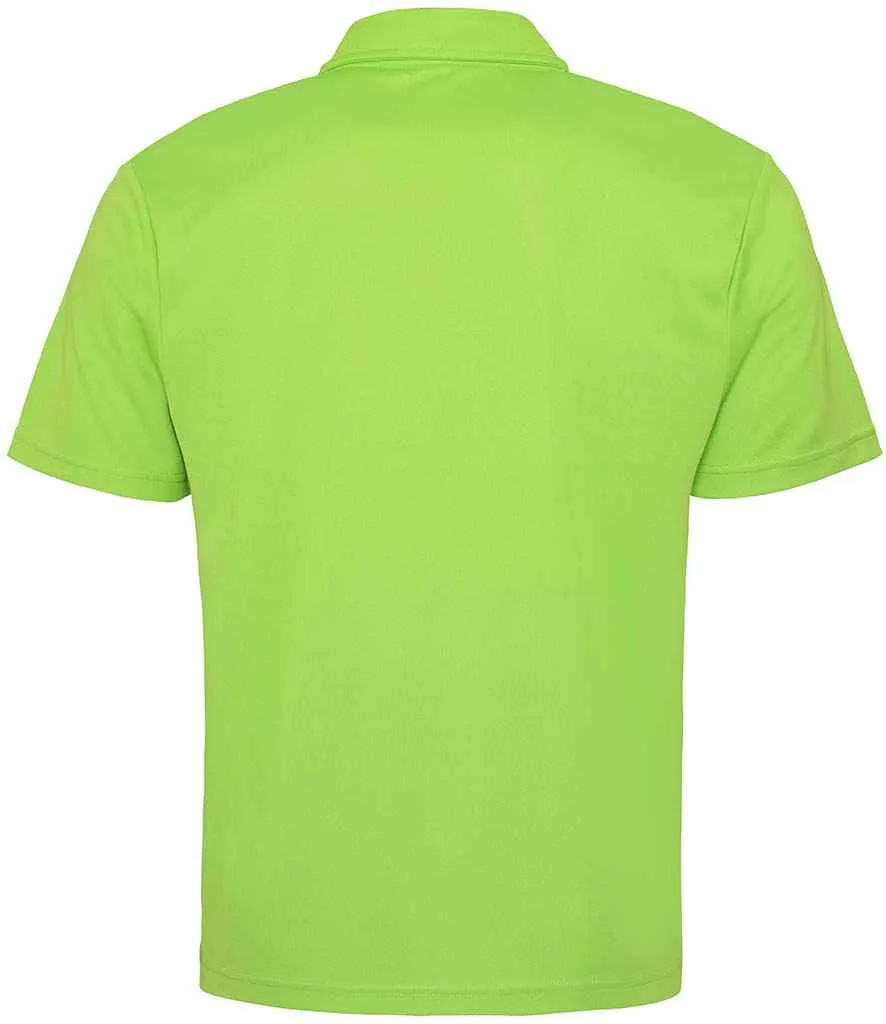 AWDis Cool Polo Shirt - Green, Orange, Yellow