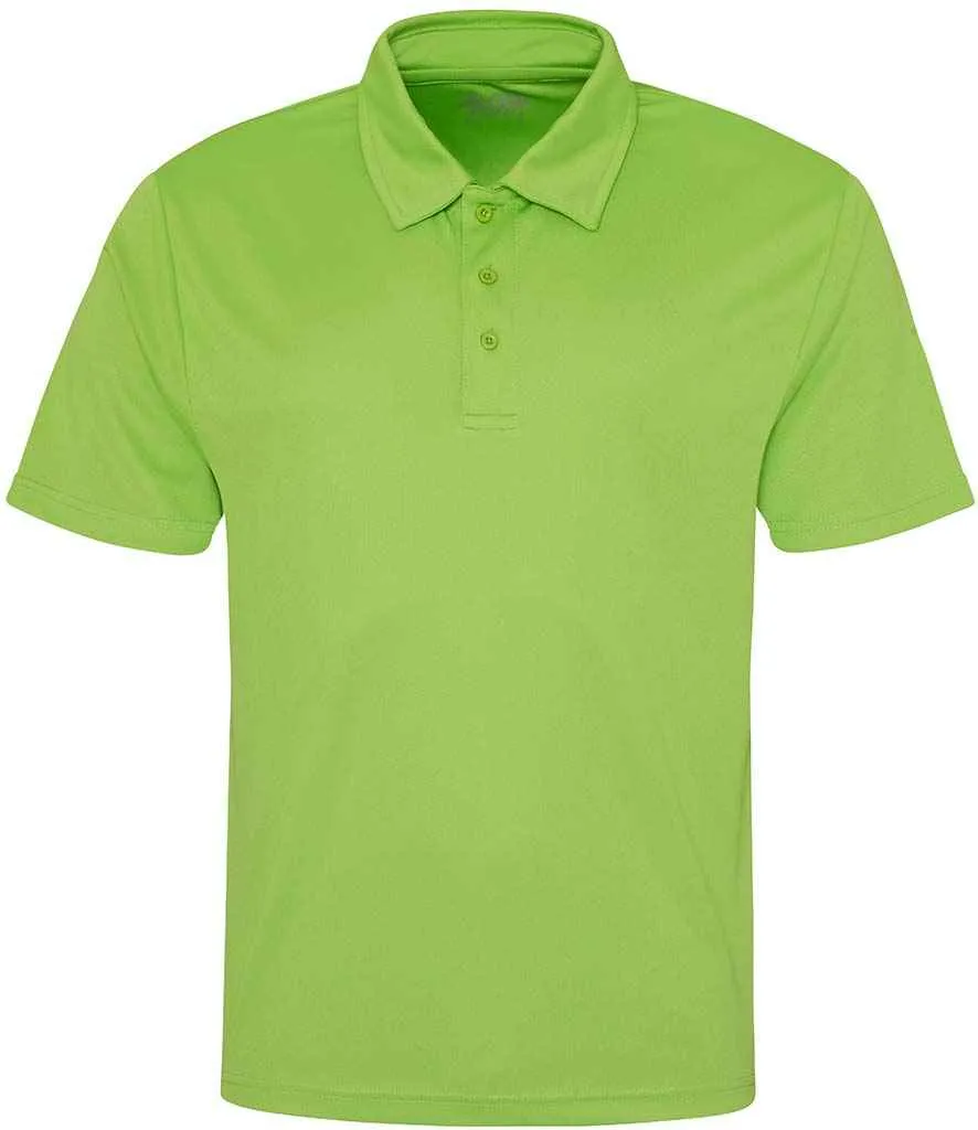 AWDis Cool Polo Shirt - Green, Orange, Yellow