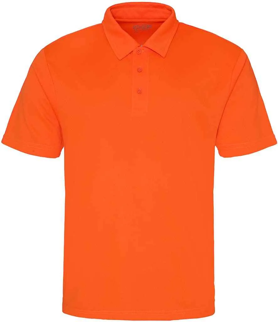 AWDis Cool Polo Shirt - Green, Orange, Yellow