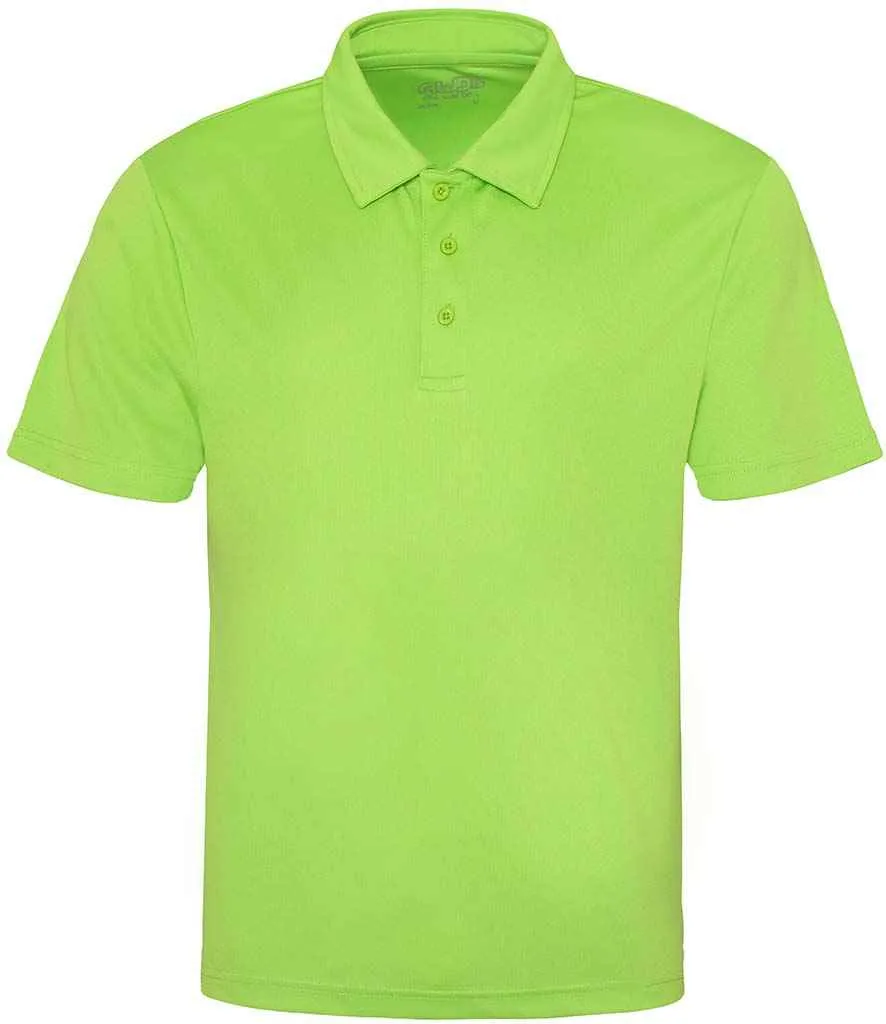 AWDis Cool Polo Shirt - Green, Orange, Yellow