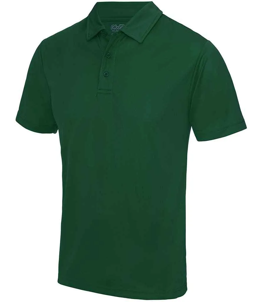 AWDis Cool Polo Shirt - Green, Orange, Yellow