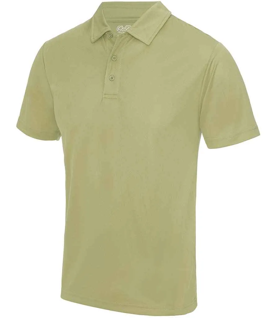 AWDis Cool Polo Shirt - Green, Orange, Yellow