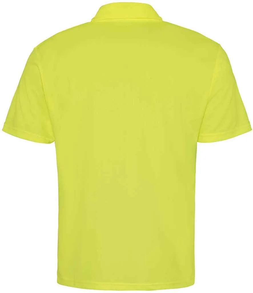 AWDis Cool Polo Shirt - Green, Orange, Yellow