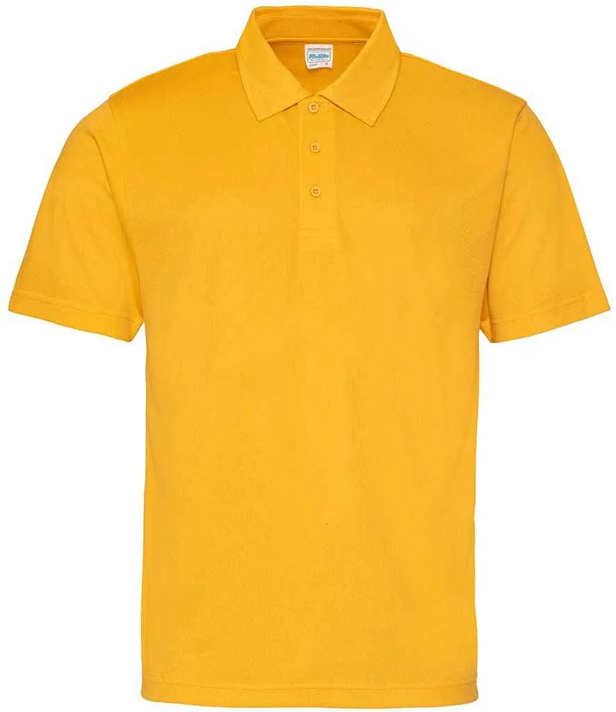 AWDis Cool Polo Shirt - Green, Orange, Yellow