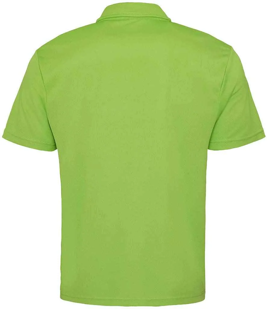 AWDis Cool Polo Shirt - Green, Orange, Yellow