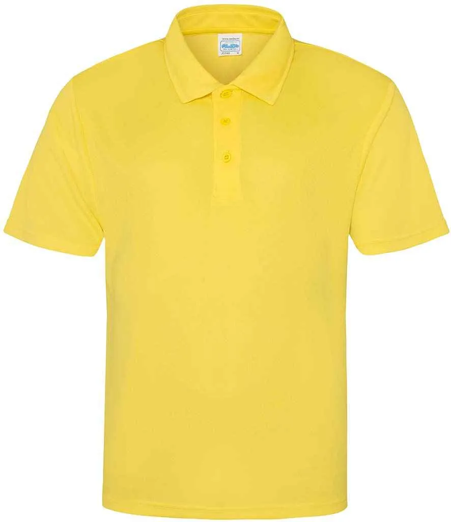 AWDis Cool Polo Shirt - Green, Orange, Yellow