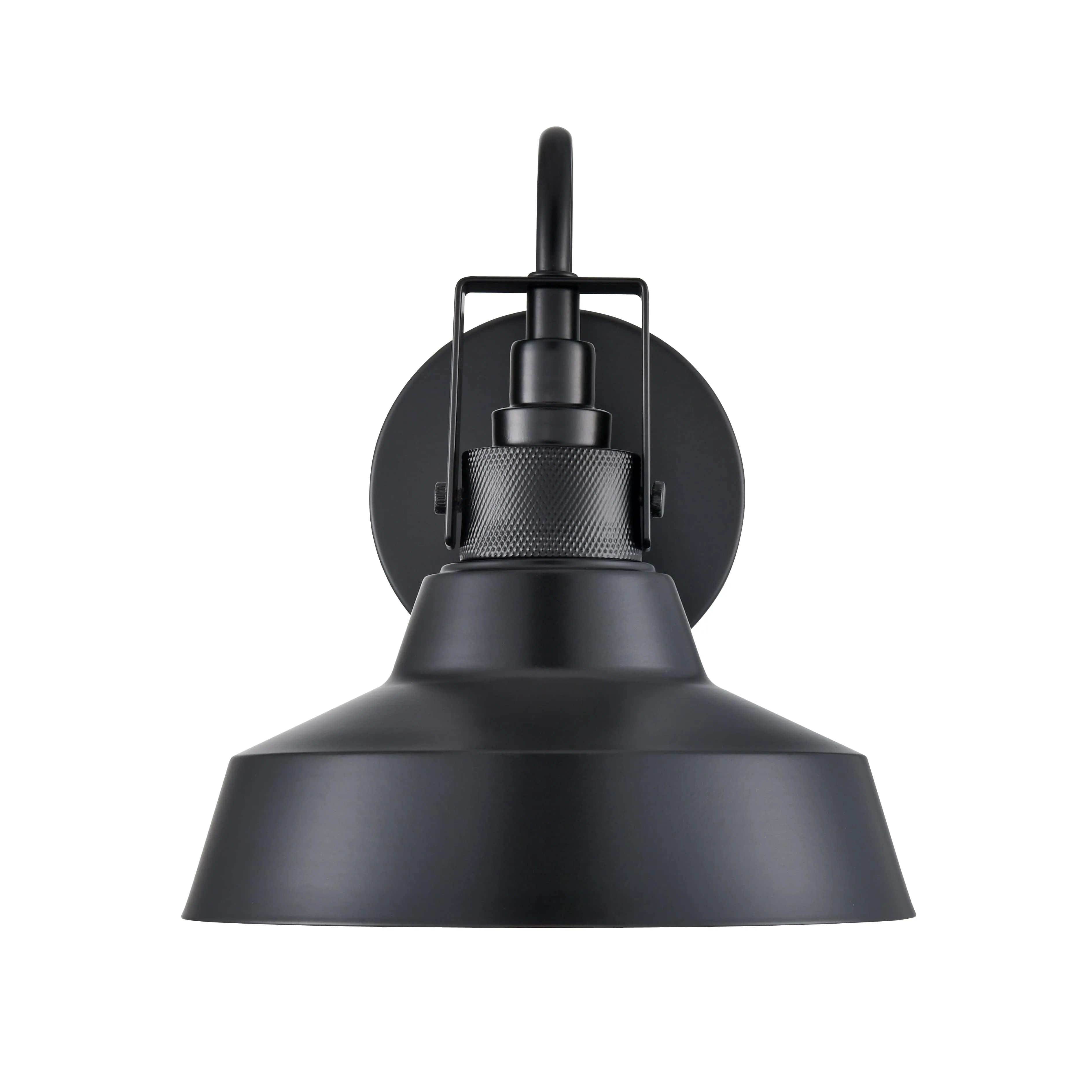 Axell Outdoor Wall Sconce - Powder Coated Black - 9.75in. Extension - E26 Medium Base