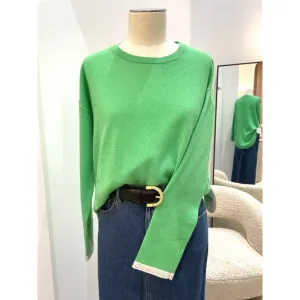 Baby Belle Sweater | Emerald