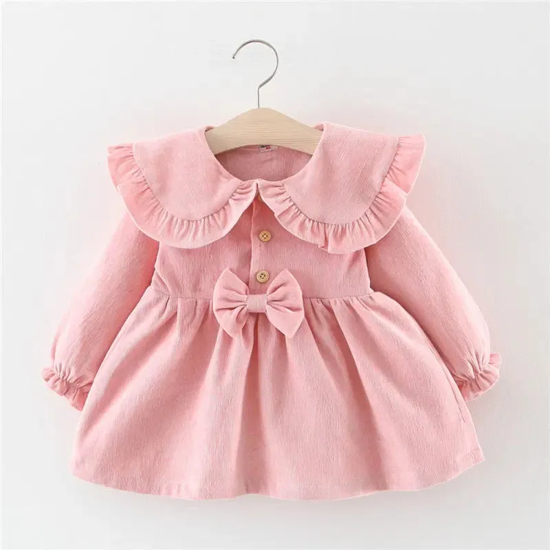 Baby Girl Red Christmas Party Dress