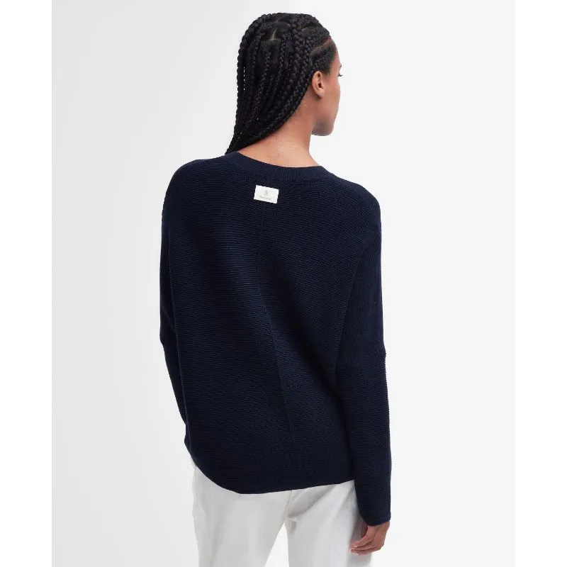 Barbour Bickland Ladies Knitted Jumper - Navy