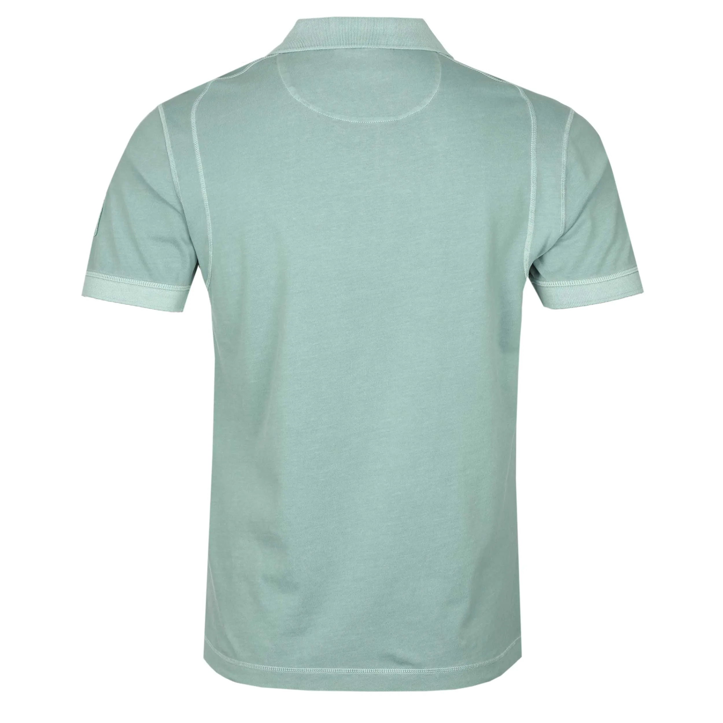 Belstaff Galley Polo Shirt in Steel Green