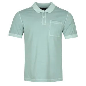 Belstaff Galley Polo Shirt in Steel Green