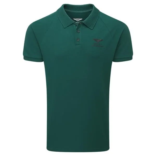 Bentley Motorsports Men's Travel Polo Shirt - Green