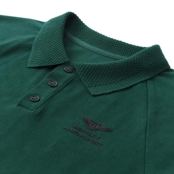 Bentley Motorsports Men's Travel Polo Shirt - Green