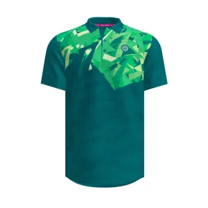 Bidi Badu Spike Polo (Men's) - Dark Green/Green