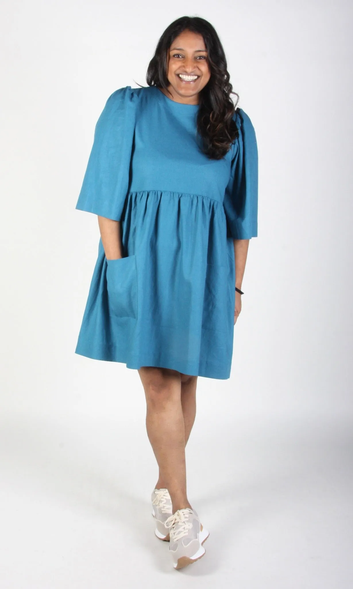 Birds of North America Chimney Swift Dress - Ocean (Online Exclusive)