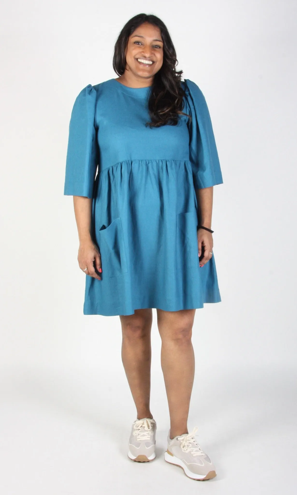 Birds of North America Chimney Swift Dress - Ocean (Online Exclusive)