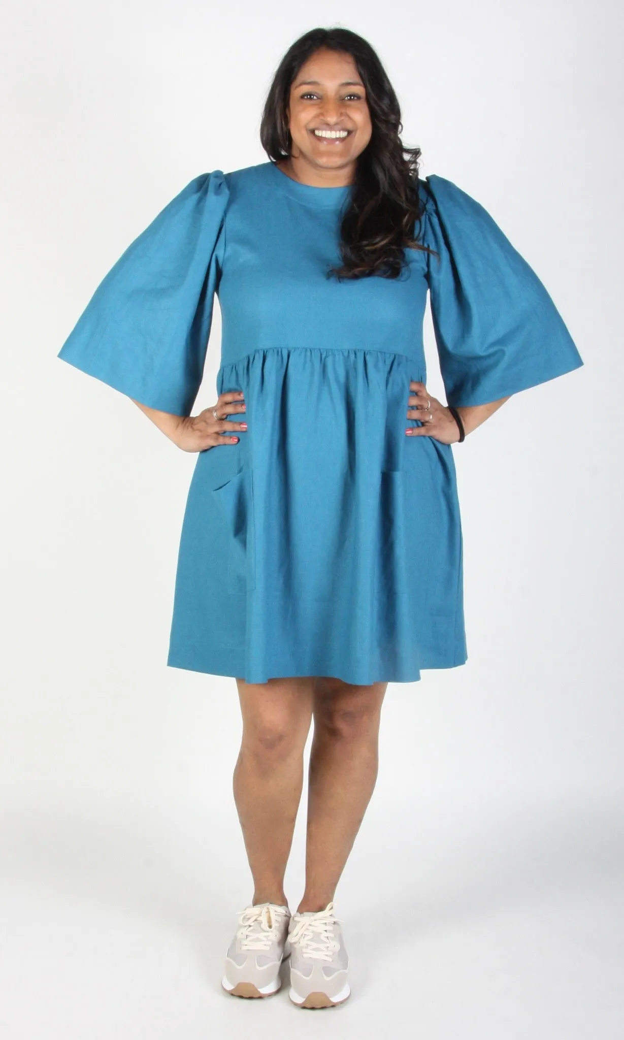 Birds of North America Chimney Swift Dress - Ocean (Online Exclusive)