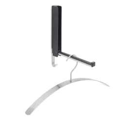 Blomus Lanca Valet Flip-Down Wall Mounted Coat Hook, Stainless Steel (63262)