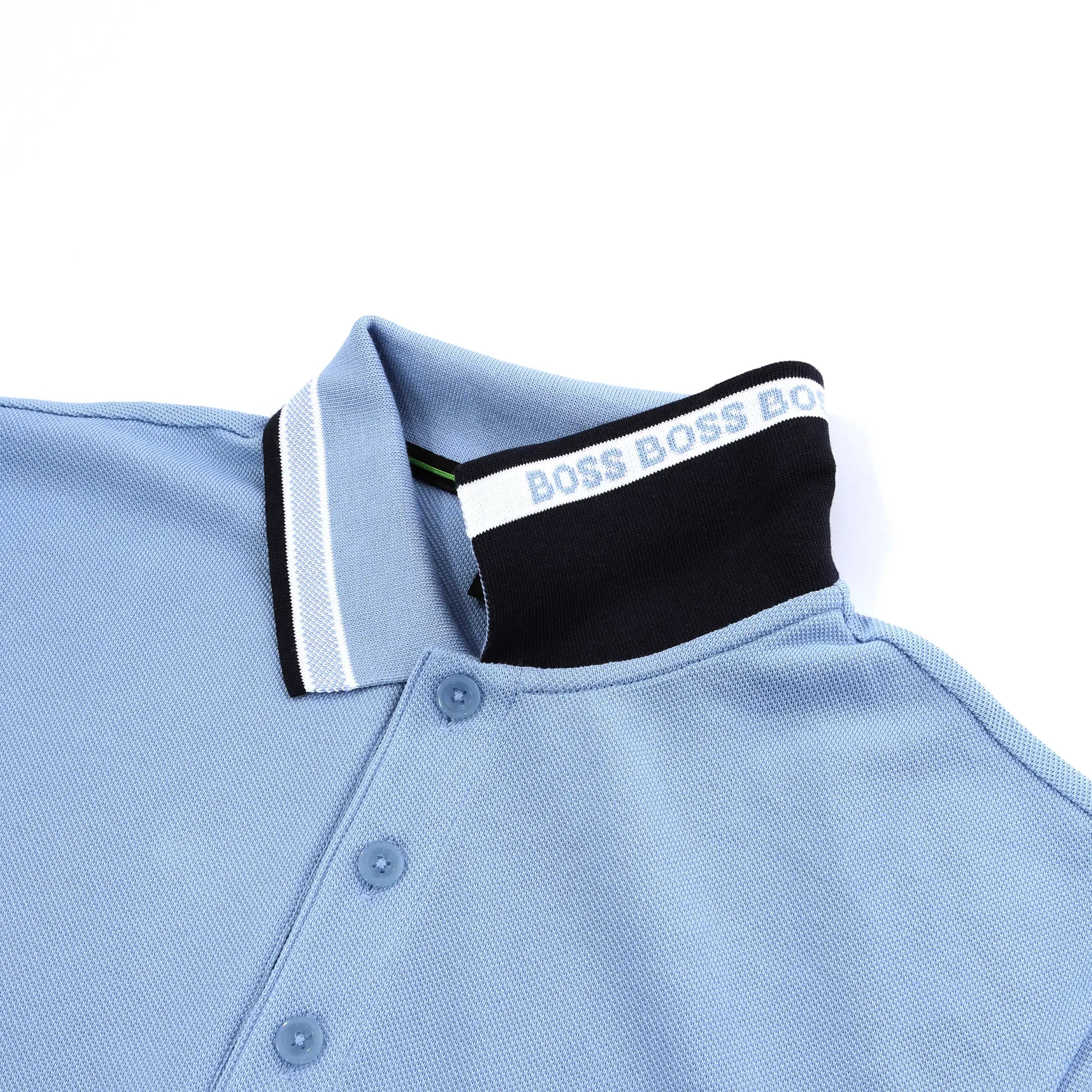 BOSS Paddy Polo Shirt in Open Blue