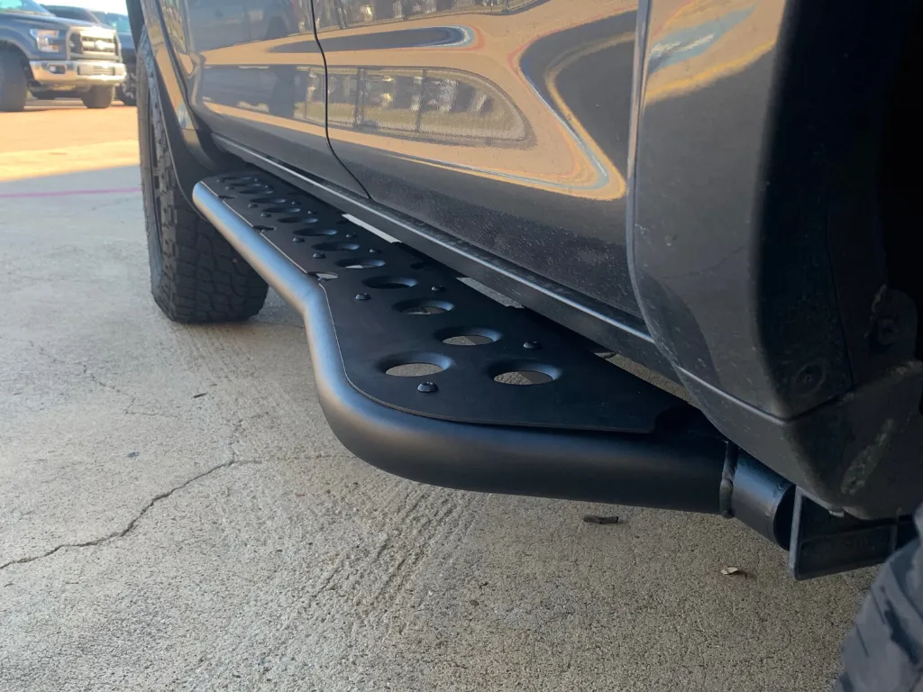 Cali Raised LED 2010-2024 Toyota 4Runner Step Edition Bolt On Rock Sliders