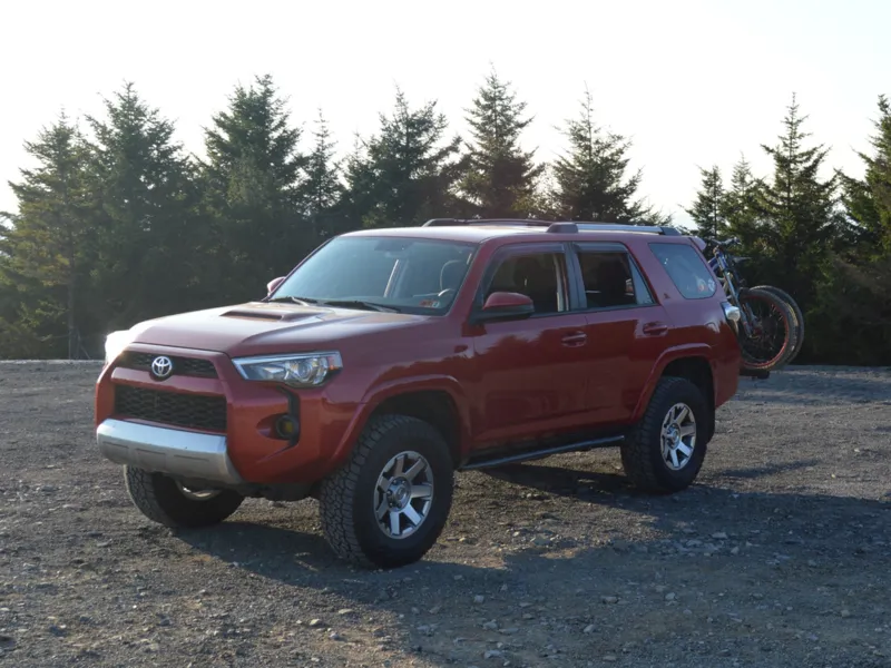 Cali Raised LED 2010-2024 Toyota 4Runner Step Edition Bolt On Rock Sliders