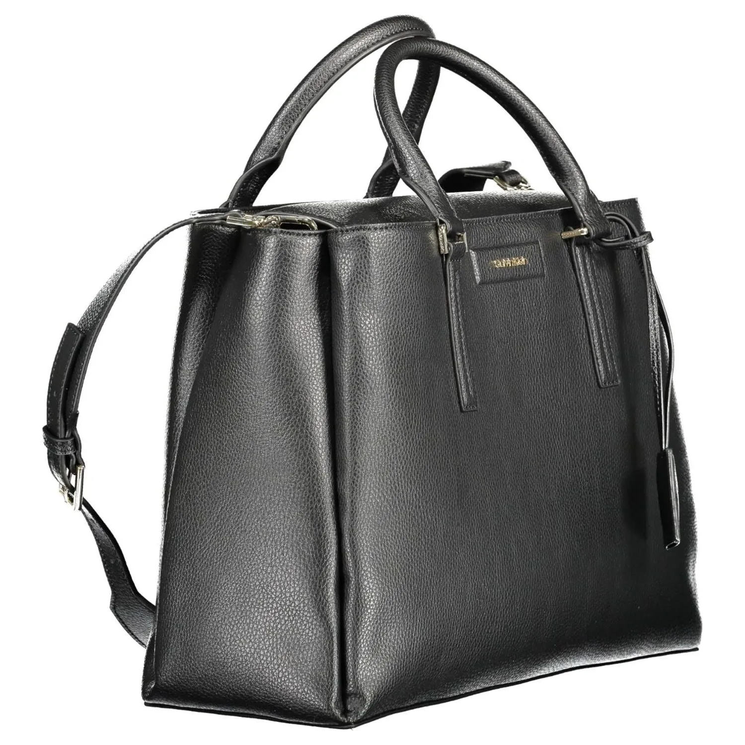 Calvin Klein Black Polyester Women Handbag