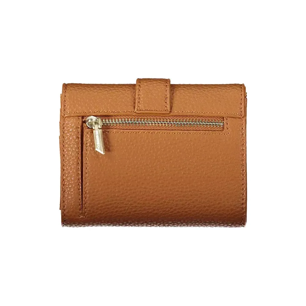 Calvin Klein Brown Polyester Women Wallet