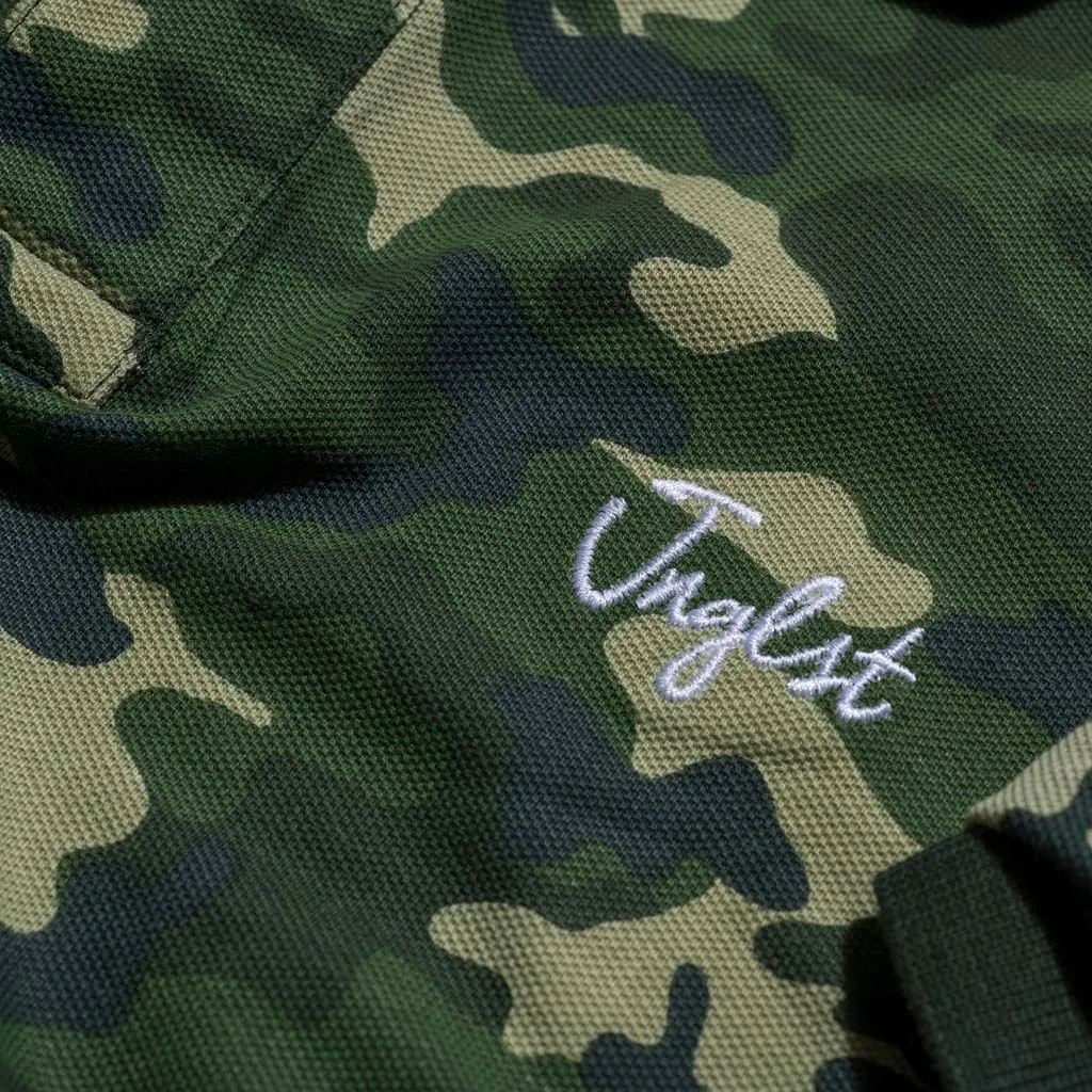 Camo Green Jnglst Polo Shirt