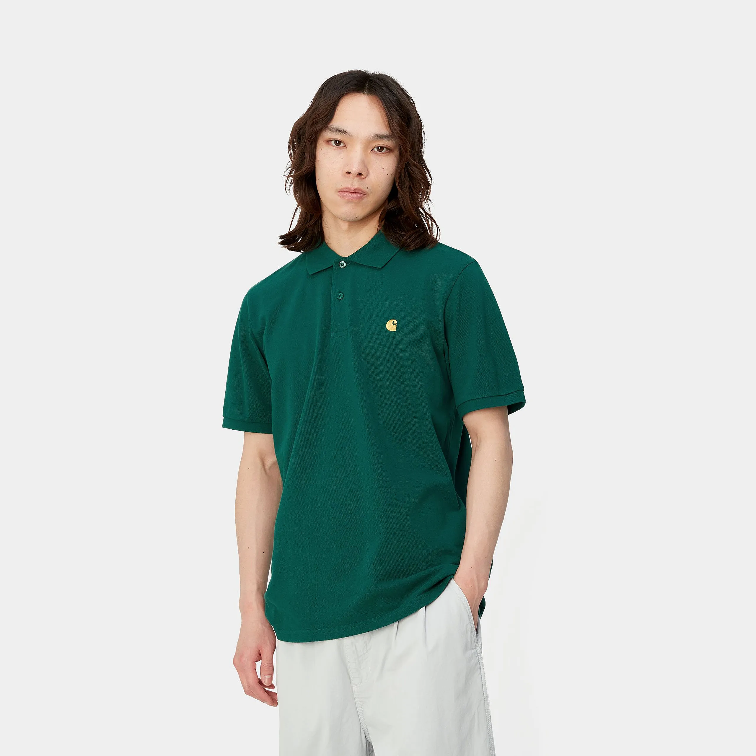 Carhartt Chase Pique Polo chervil Green