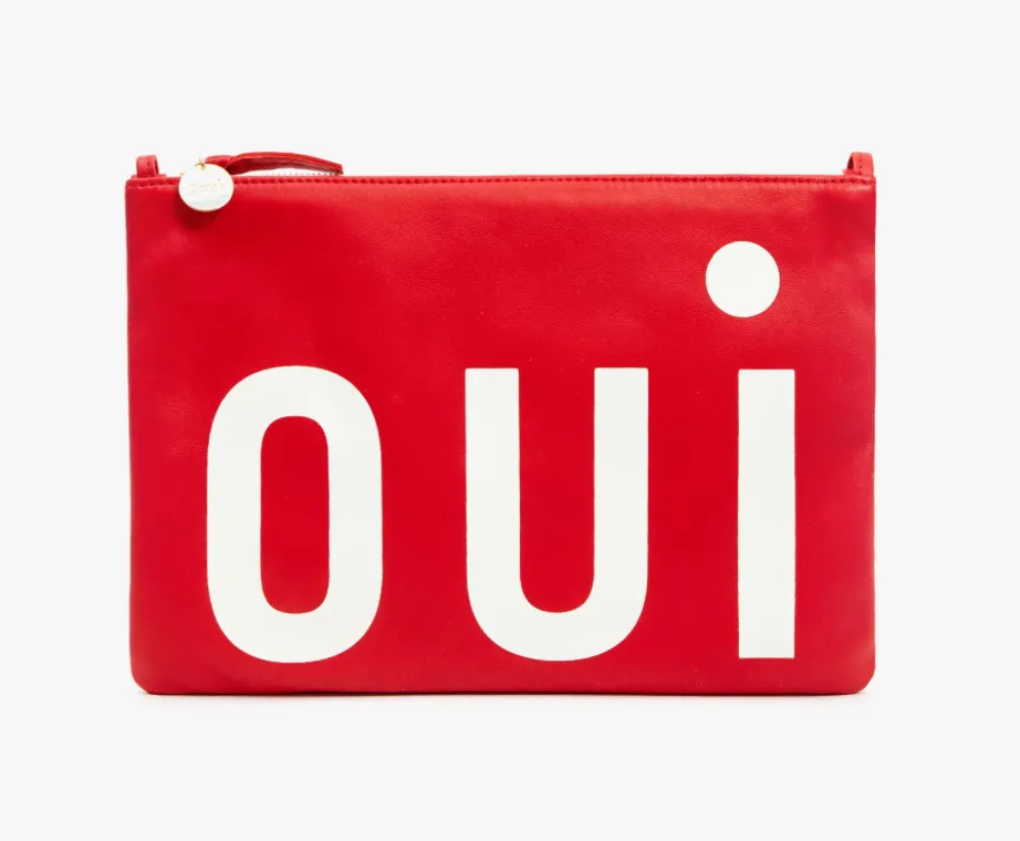 Cherry Oui Flat Clutch