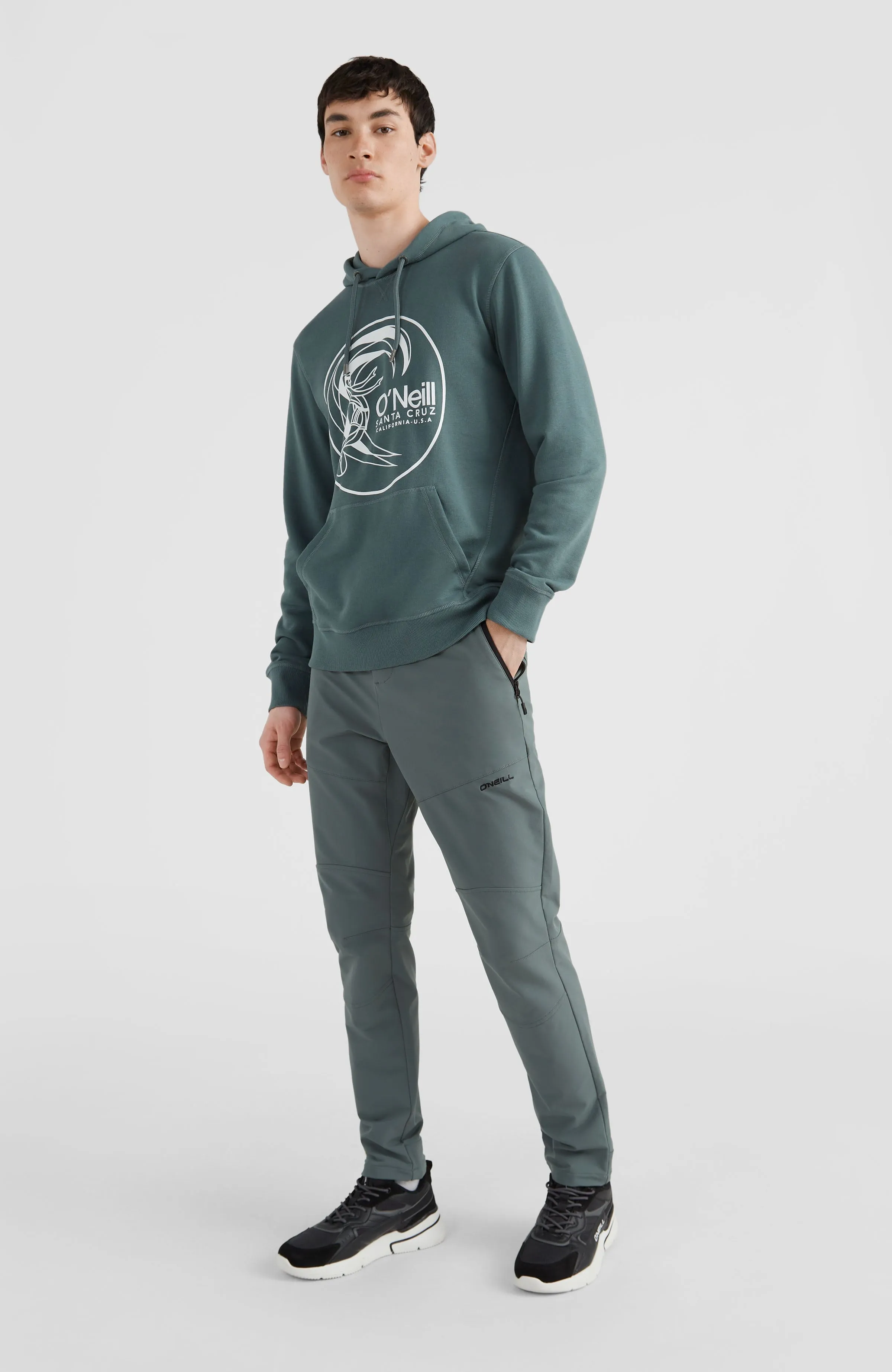 Circle Surfer Hoodie | Balsam Green