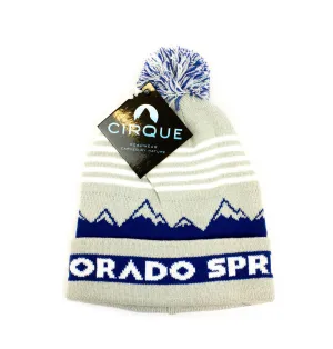 Cirque Mountain Colorado Springs Mountains Beanie