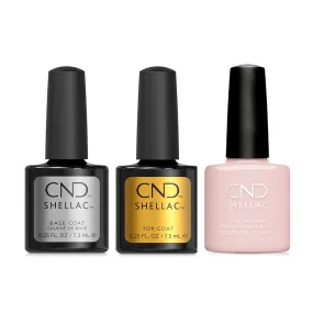 CND - Shellac Combo - Base, Top & Unlocked