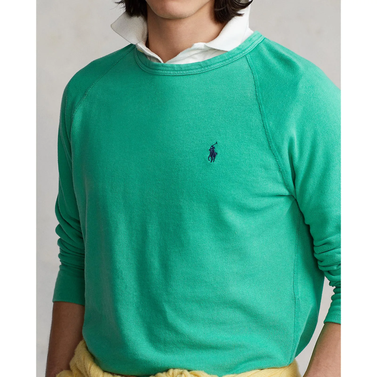 Crew Neck Sweatshirt - Green