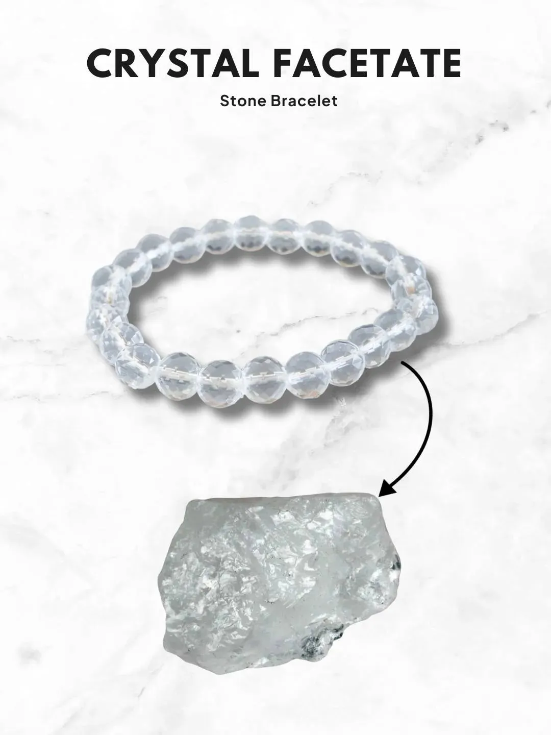 Crystal Facetate Bracelet