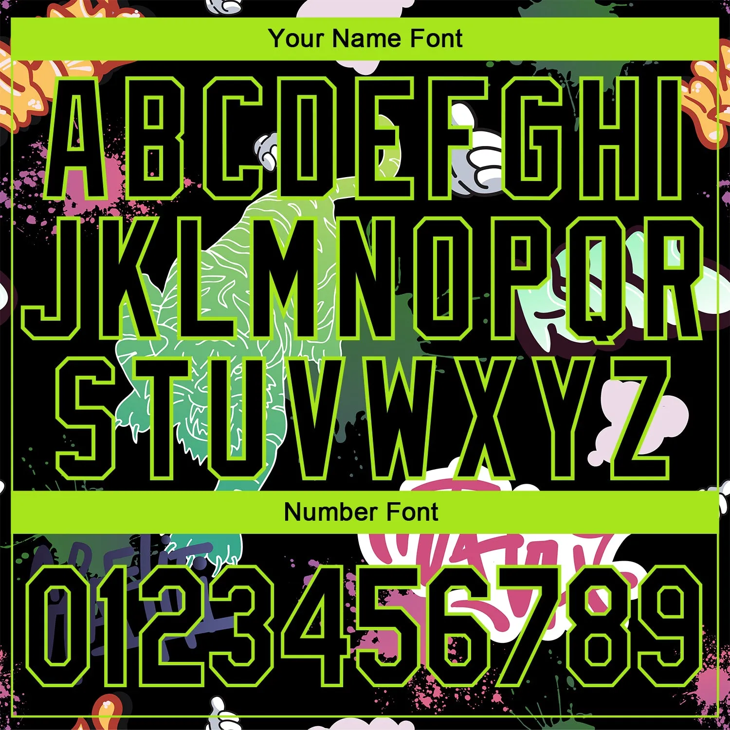 Custom Stitched Black Neon Green 3D Pattern Design Tiger Sports Pullover Sweatshirt Hoodie