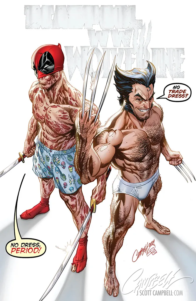 Deadpool & Wolverine: WWIII #1 JSC Artist EXCLUSIVE Cover B