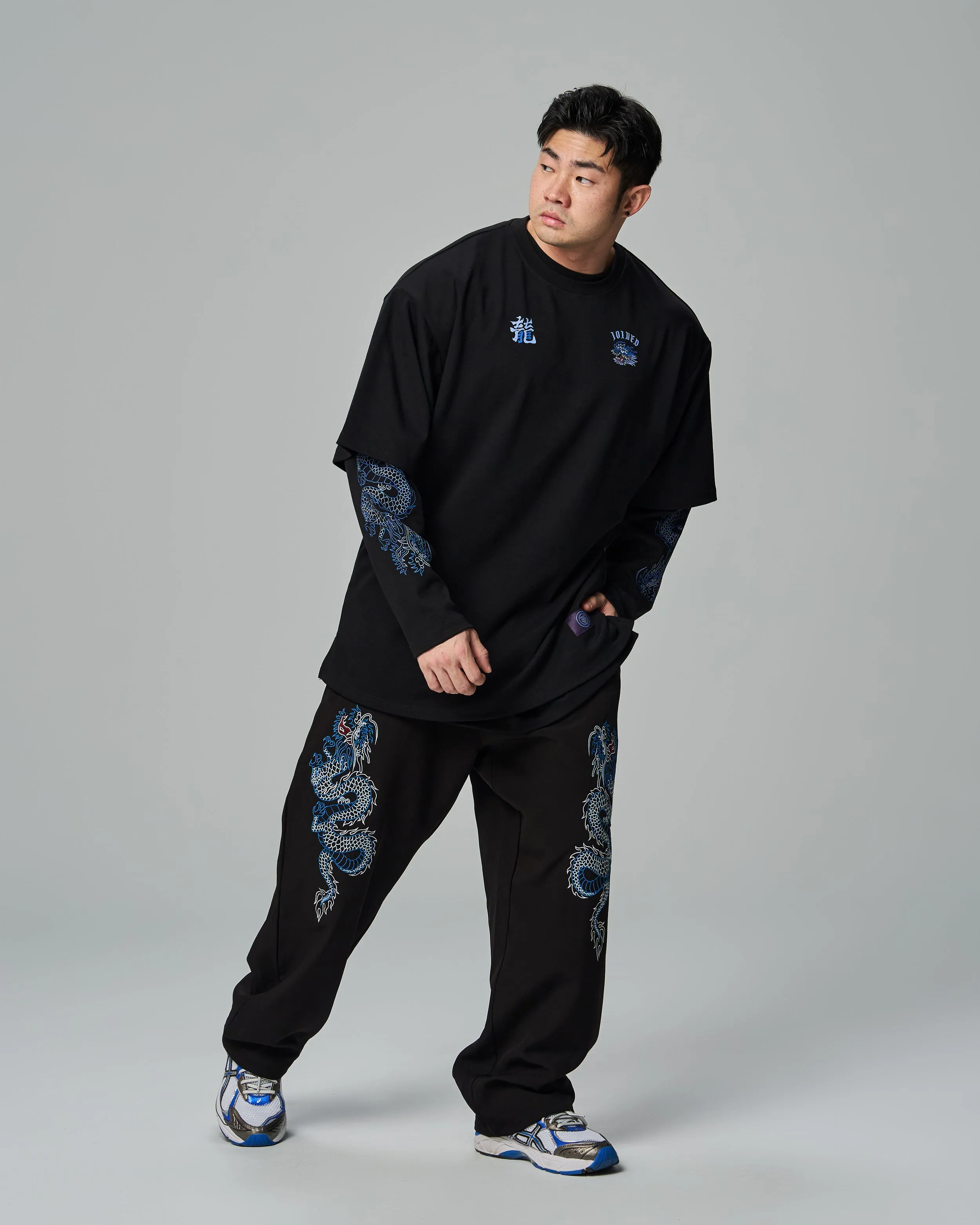 Dragon Pockets Tech Wide Pants