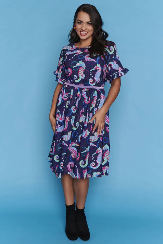 Ellen Seahorses Dress