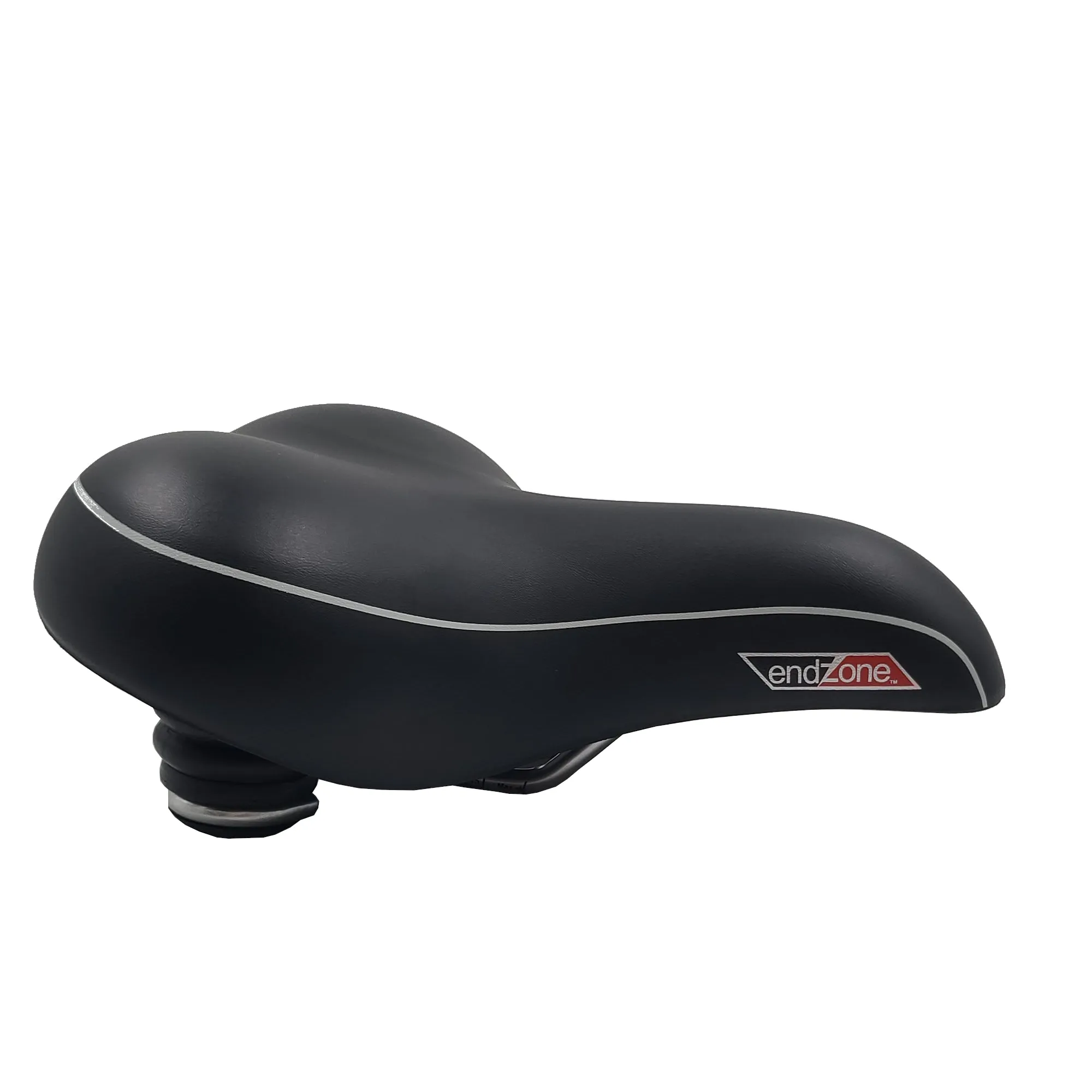 End Zone Velo Black Gel Cruiser Saddle With Springs