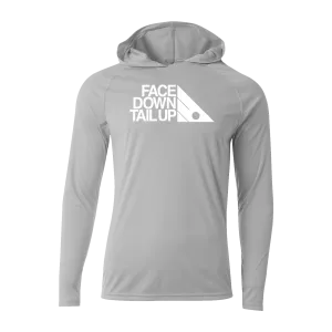 #FACEDOWNTAILUP Performance Long Sleeve Hoodie